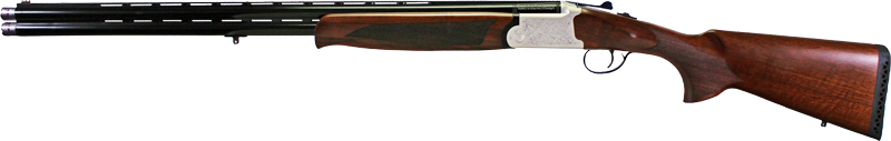 IVER JOHNSON 600LW O/U 28GA - 28"VR SILVER BLACK WALNUT