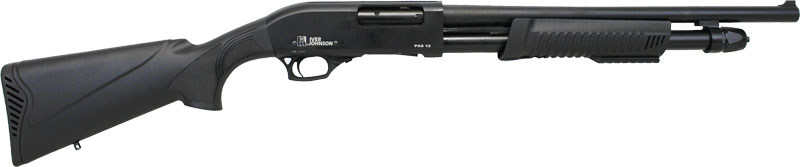 IVER JOHNSON PUMP 12GA 3" 18" - BLUED SYNTHETIC - Image 2
