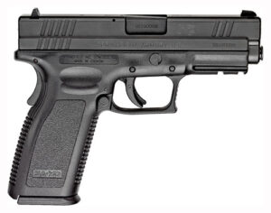 SPRINGFIELD XD SERVICE 9MM 4" - 10RD ESSENTIALS PACKAGE BLACK