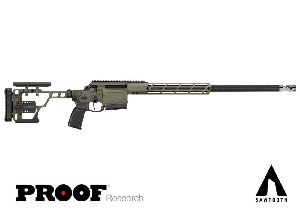 SIG SAUER CROSS 6.5PRC SAWTOOTH 22" PROOF CARBON, FOLD PRS, GRN 1-4RD MAG