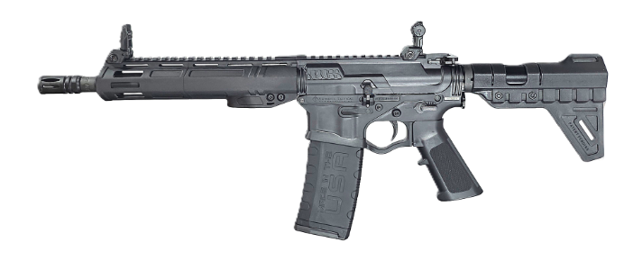 ATI ALPHA MAXX 300BLK PISTOL 10.5" BBL, 9" MLOK, F/U SIGHTS, BRACE 1-30RD MAG