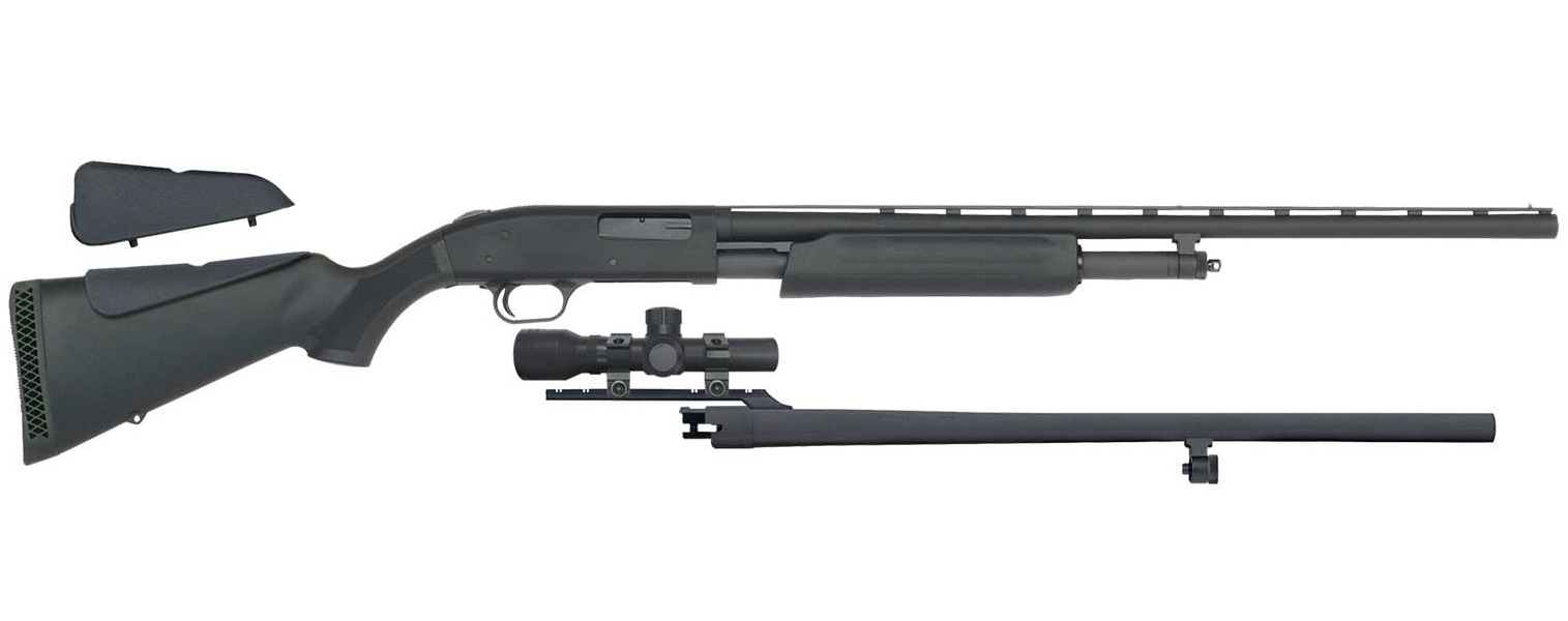 MOSSBERG 500 FLD/SLUG COMBO 20GA SCOPE