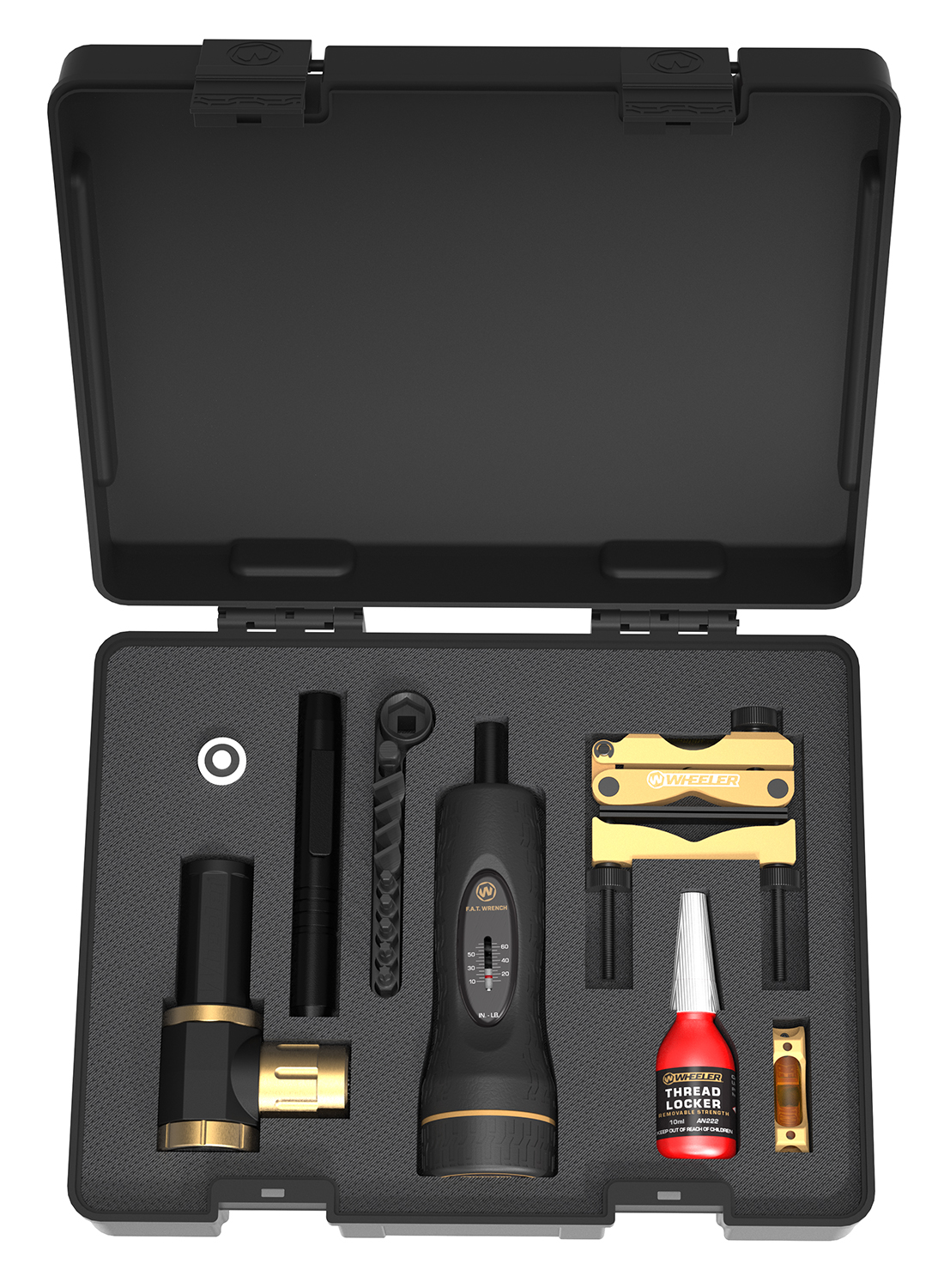 Wheeler 4001009 Ultra Scope Mounting Kit Multi-Color 1" Mounting Kit