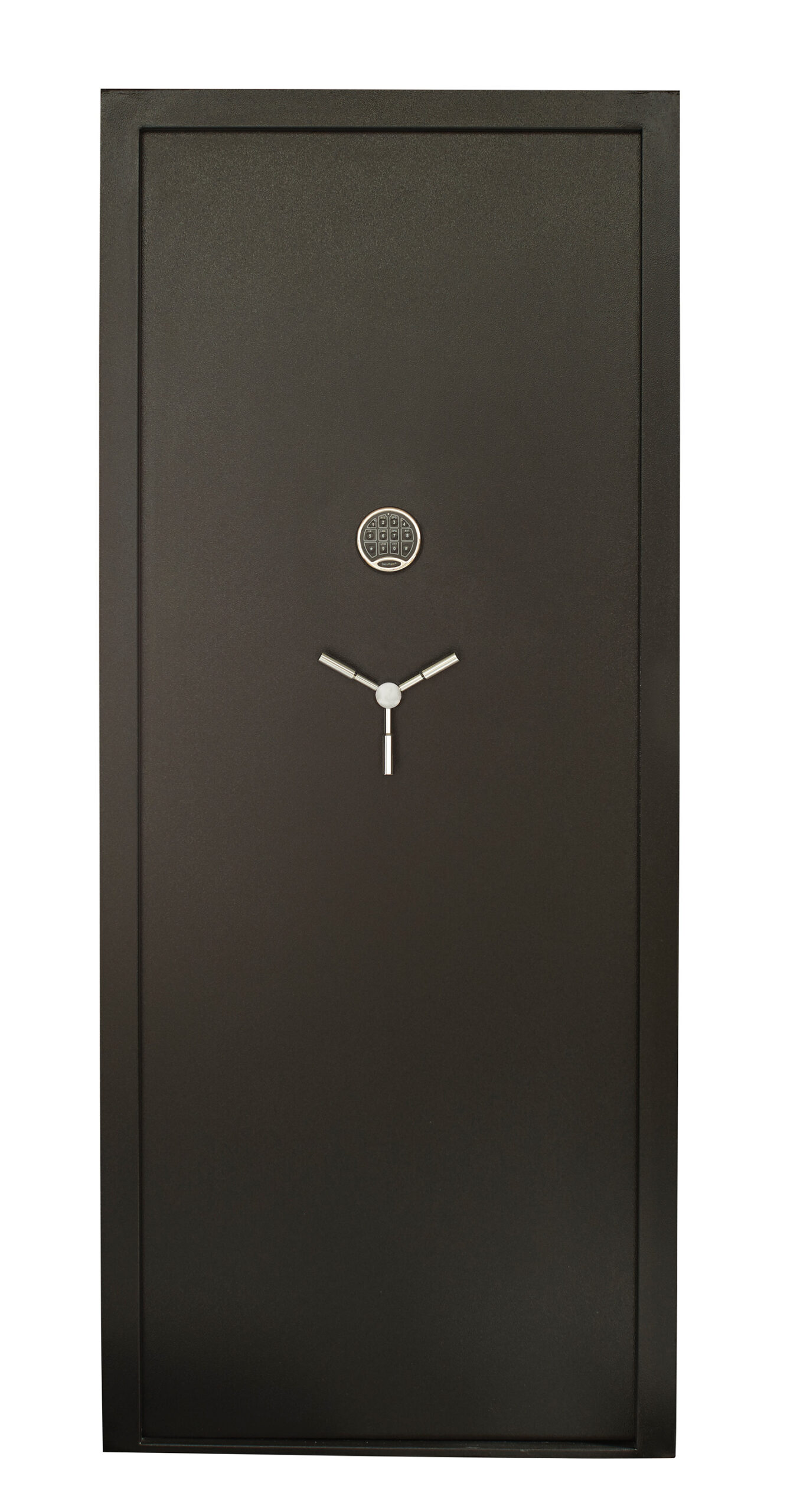 SnapSafe 75416 Vault Door In-Swing Black 12 Gauge Steel 32.80"W x 81"H Access Code/Key Entry