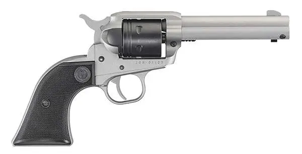 RUGER WRANGLER 22LR S/A 4.6" REVOLVER SILVER CER - Image 2