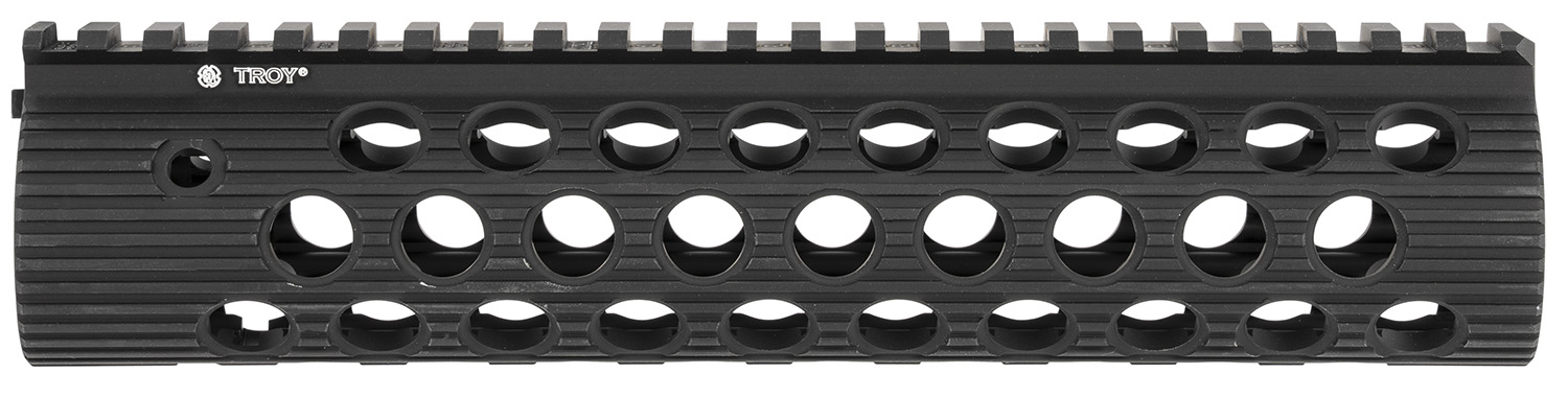 Troy Ind STRXAL190BT01 Alpha Rail Aluminum Black Anodized 9" for AR-15, M16