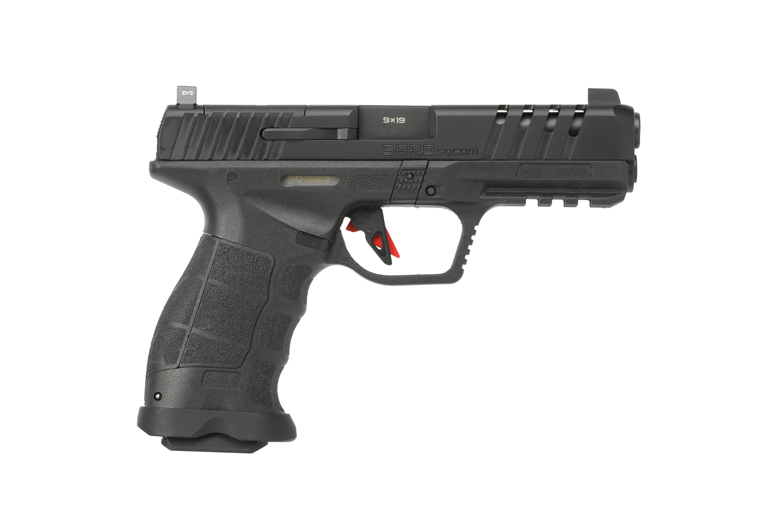 SAR FIREARMS SAR9 SOCOM 9MM BLK 5.2" TB